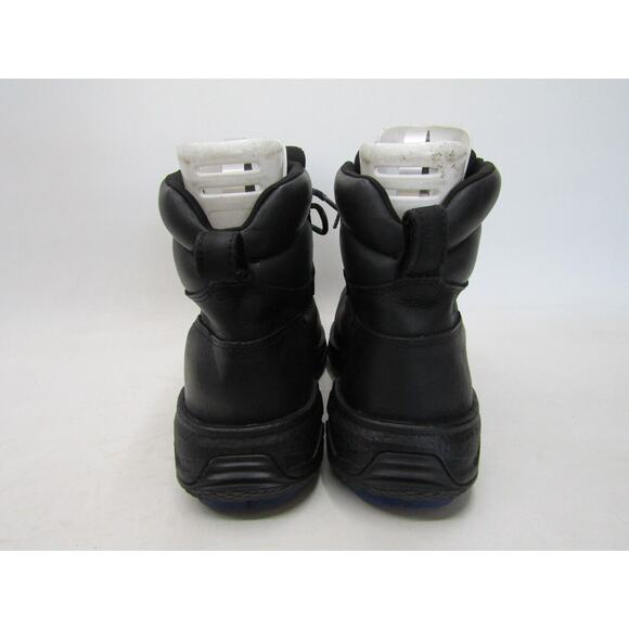 Wolverine Mens Sz 11.5 Black Leather Composite Toe Laces Comfort Work Ankle Boot main image 7